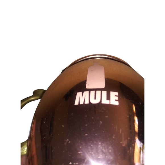 MULE Copper Moscow Mug Copper Hammered Drink Mug - Picture 10 of 10